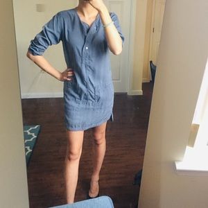 Gap vintage blue pocket dress